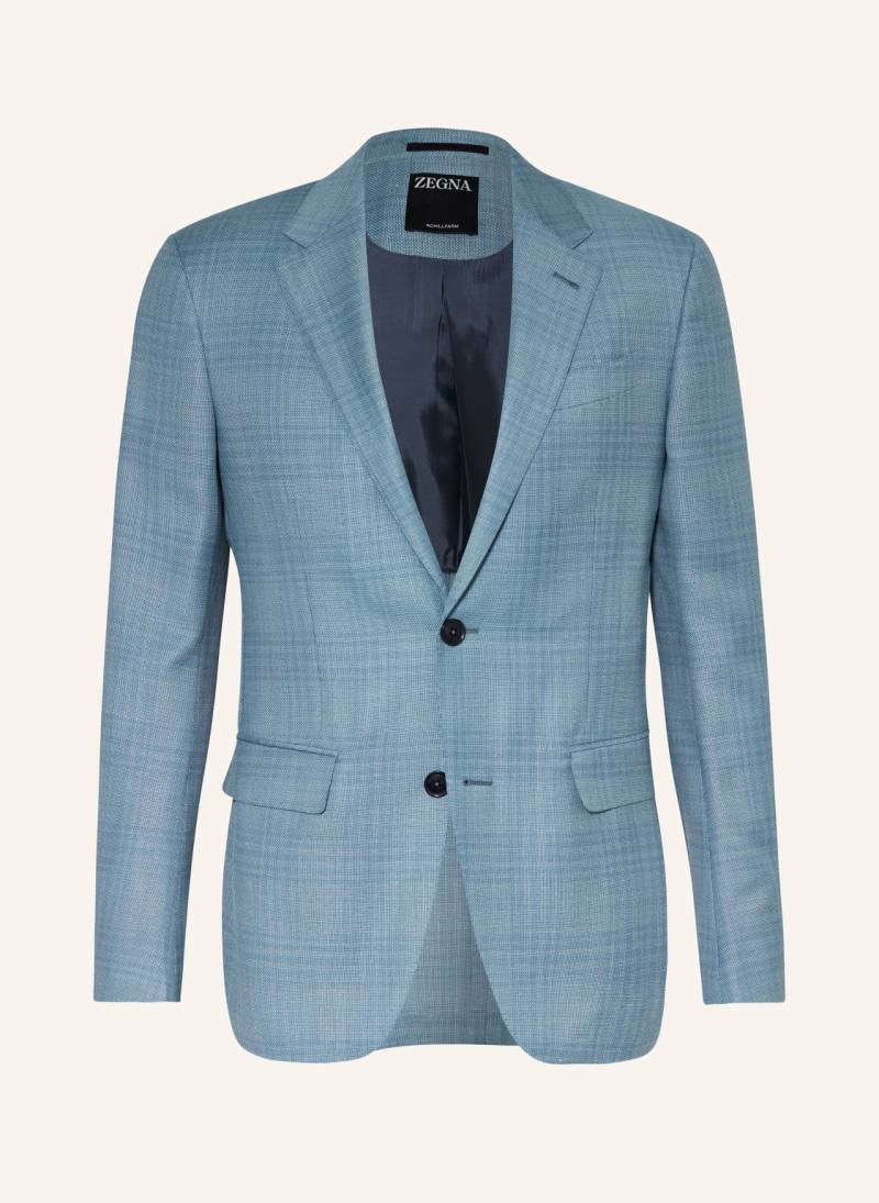 Zegna Sakko Milano Slim Fit blau von ZEGNA