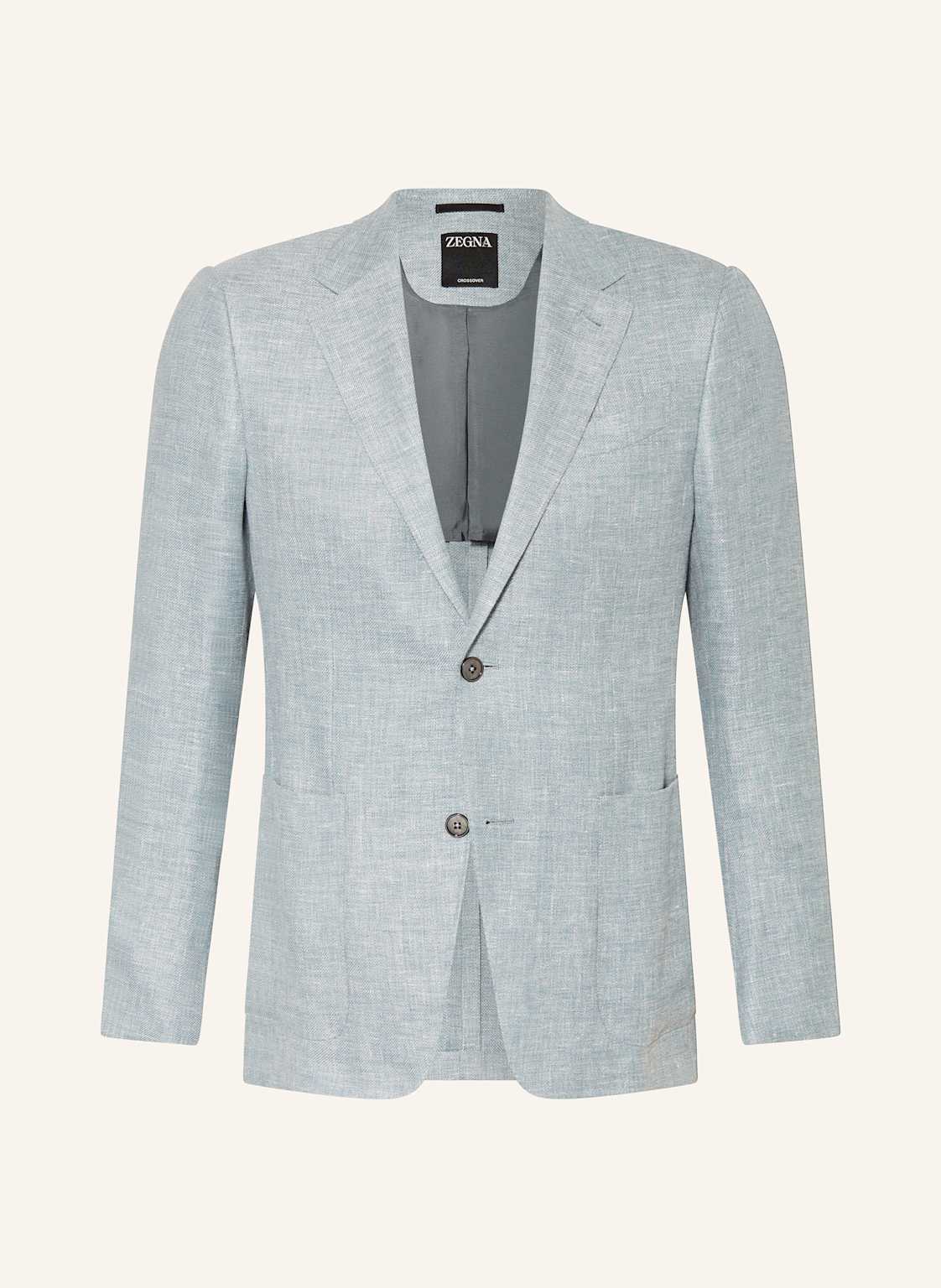 Zegna Sakko Slim Fit Mit Leinen blau Zegna Sakko Slim Fit Mit Leinen blau von ZEGNA