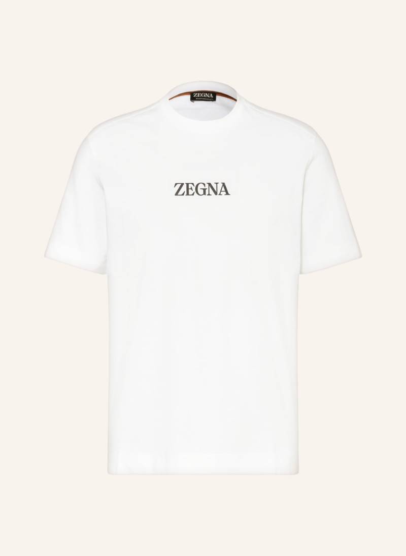 Zegna T-Shirt weiss Zegna T-Shirt weiss von ZEGNA