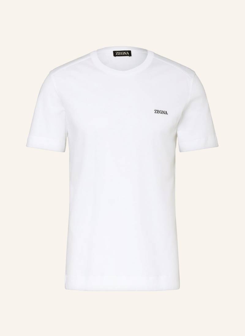 Zegna T-Shirt weiss Zegna T-Shirt weiss von ZEGNA