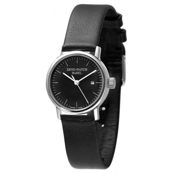 ZENO-WATCH BASEL, Bauhaus Femina, Automatik Uhr, schwarz von ZENO Swiss