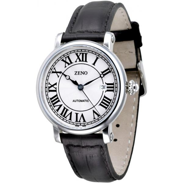 ZENO Retro Roma Art Deco XL, Automatik Uhr, Edelstahl von ZENO WATCH BASEL