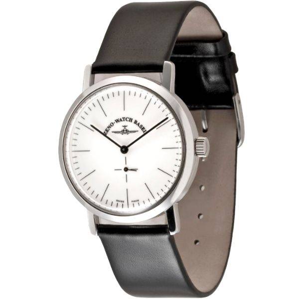 ZENO-WATCH BASEL, Bauhaus Vintage, Handaufzug Uhr mit altem Uhrwerk von ZENO WATCH BASEL