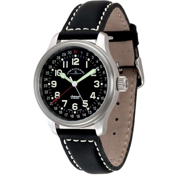 ZENO-WATCH BASEL, Pilot Automatik Fliegeruhr Pointer Date von ZENO WATCH BASEL