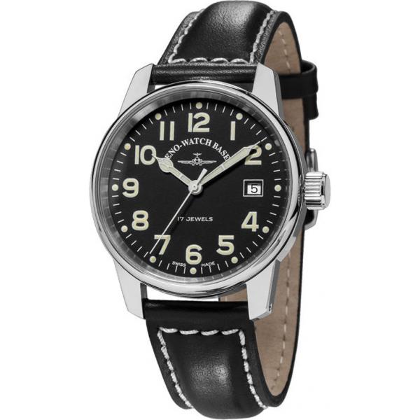 ZENO-WATCH BASEL, Pilot Classic Handaufzug Fliegeruhr Draft von ZENO WATCH BASEL