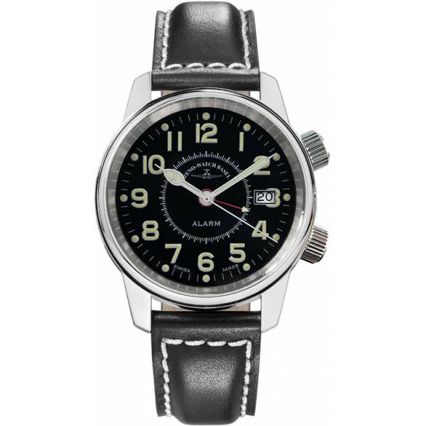 ZENO-WATCH BASEL, Pilot Classic Alarm Automatik Fliegeruhr limitiert von ZENO WATCH BASEL