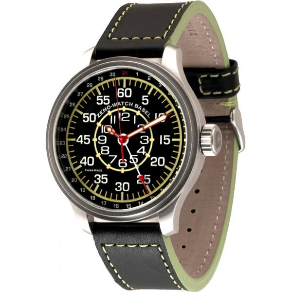 ZENO-WATCH BASEL, Pilot Oversized XL Observer Zeigerdatum von ZENO WATCH BASEL