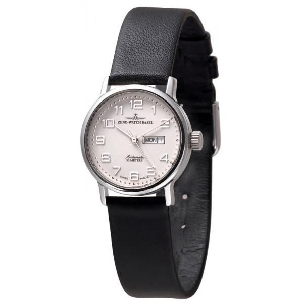 ZENO-WATCH BASEL, Retro Femina, Automatik Uhr, Tag Datum, weiss von ZENO WATCH BASEL