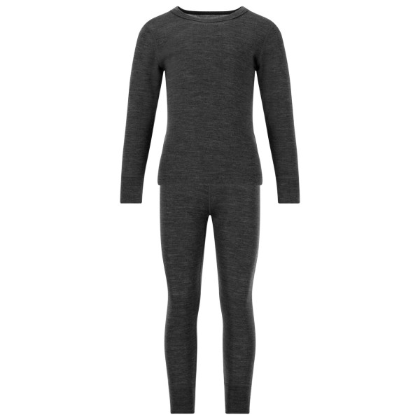 ZIG ZAG - Kid's Beta Baselayer Set - Merinounterwäsche Gr 104 - 4 Years;116 - 6 Years;128 - 8 Years;140 - 10 Years;152 - 12 Years;164 - 14 Years;92 - 2 Years;98 - 3 Years rot;schwarz von ZIG ZAG