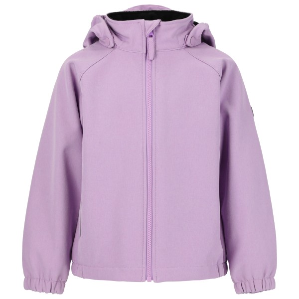 ZIG ZAG - Kid's Bjorn - Softshelljacke Gr 104 - 4 years lila von ZIG ZAG