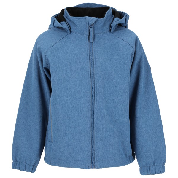 ZIG ZAG - Kid's Bjorn - Softshelljacke Gr 110 - 5 years blau von ZIG ZAG