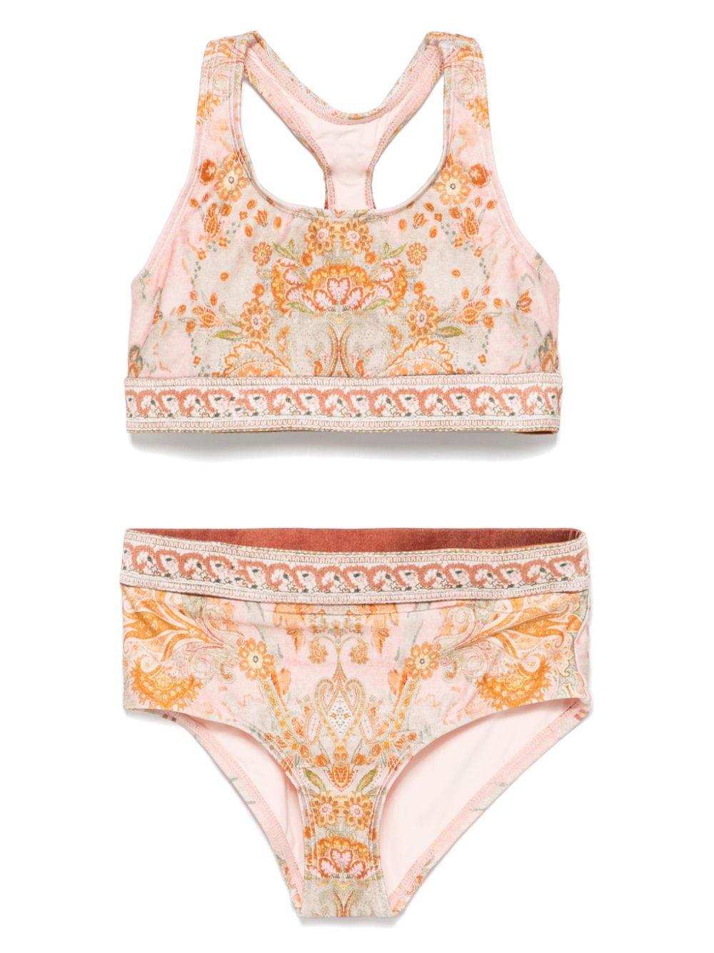 ZIMMERMANN Kids Wylie bikini set - Neutrals von ZIMMERMANN Kids