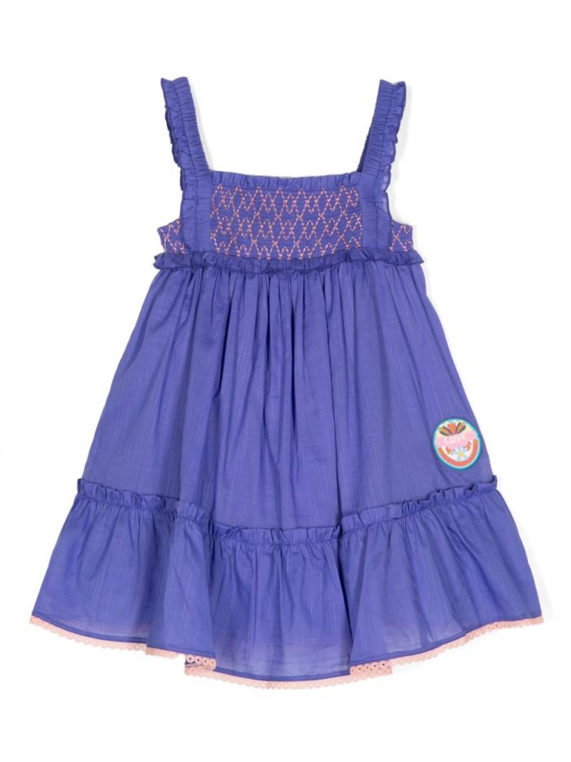 ZIMMERMANN Kids ruffled cotton dress - Blue von ZIMMERMANN Kids