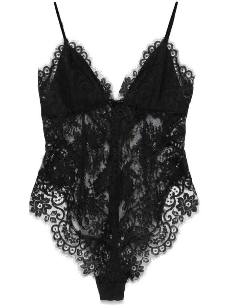 ZIMMERMANN Illustration lace bodysuit - Black von ZIMMERMANN