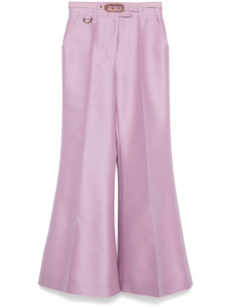 ZIMMERMANN Illustration trousers - Pink von ZIMMERMANN