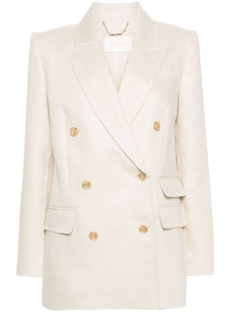 ZIMMERMANN Matchmaker tailored blazer - Neutrals von ZIMMERMANN