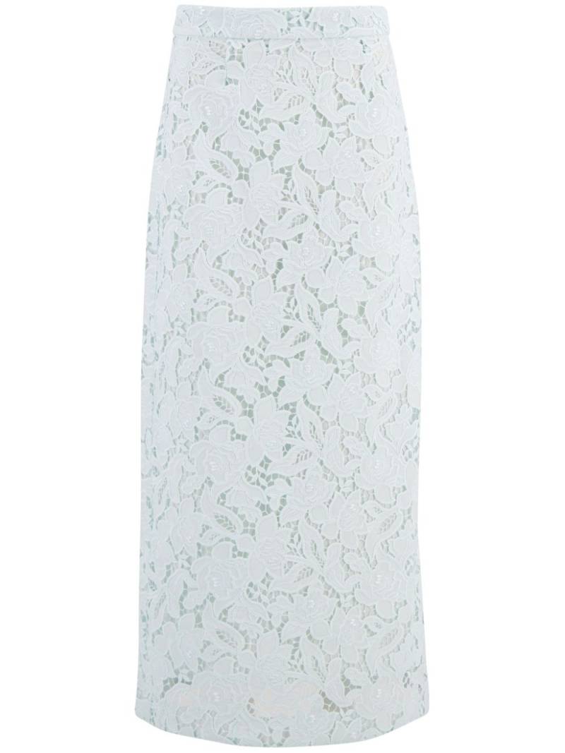 ZIMMERMANN Natura midi skirt - Blue von ZIMMERMANN