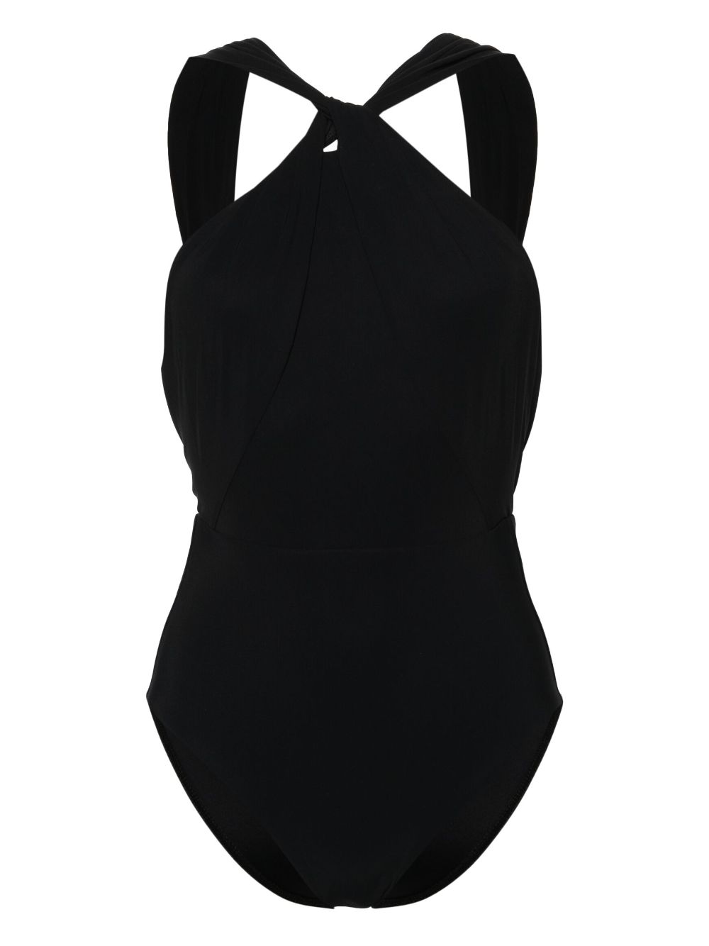 ZIMMERMANN Ottie halterneck swimsuit - Black von ZIMMERMANN