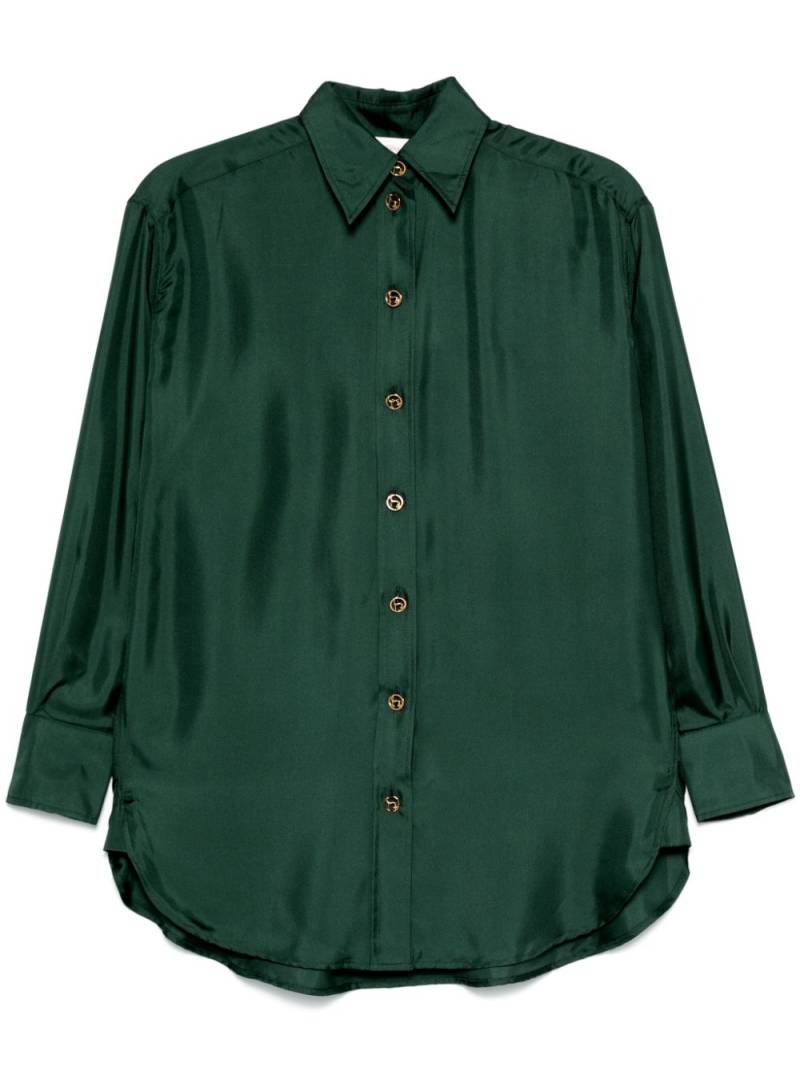 ZIMMERMANN Pavilion shirt - Green von ZIMMERMANN