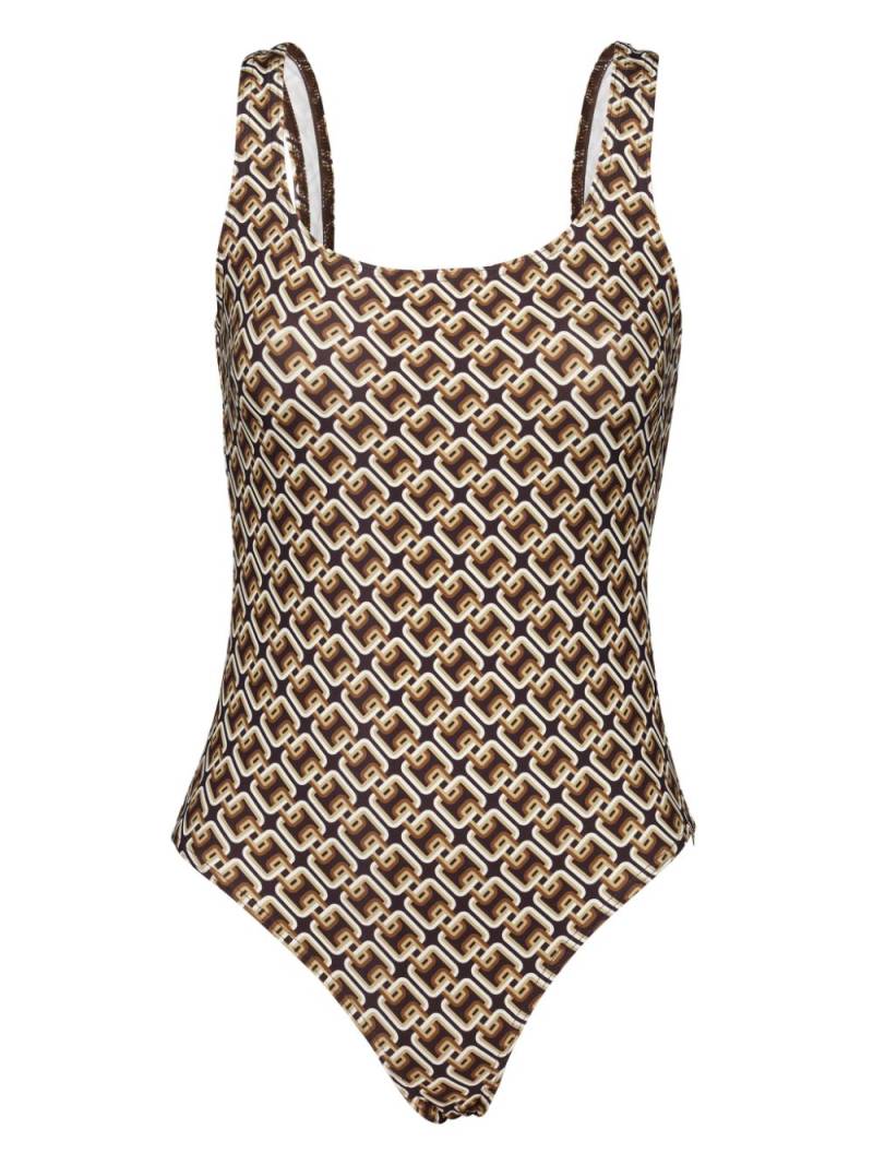 ZIMMERMANN Separates Scoop one-piece swimsuit - Brown von ZIMMERMANN