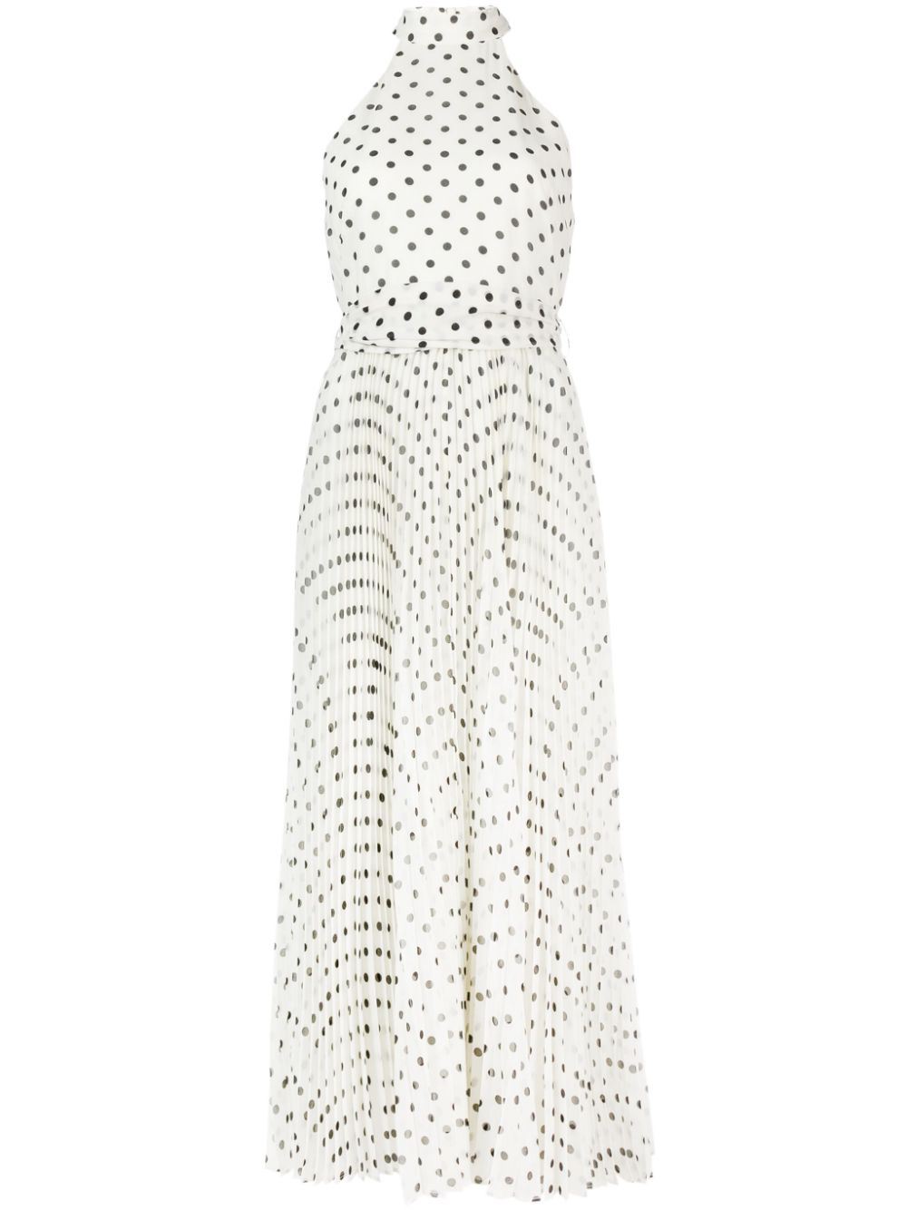 ZIMMERMANN Sunray Picnic pleated midi dress - Neutrals von ZIMMERMANN