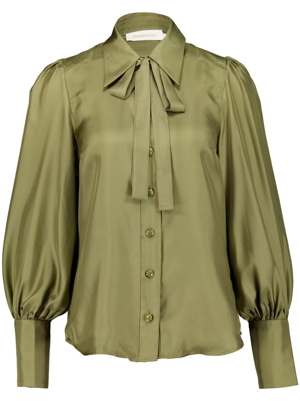 ZIMMERMANN Tranquility blouse - Green von ZIMMERMANN