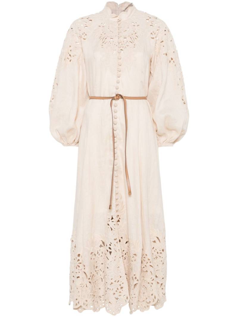 ZIMMERMANN Wylie maxi dress - Neutrals von ZIMMERMANN