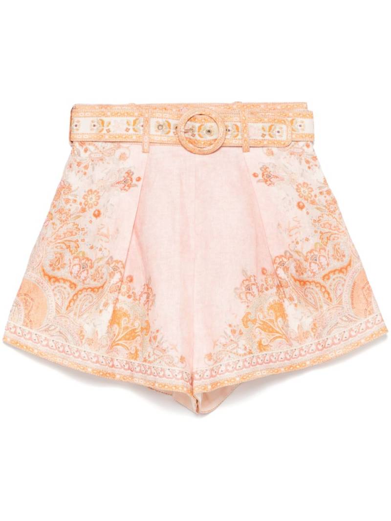 ZIMMERMANN acacia shorts - Neutrals von ZIMMERMANN