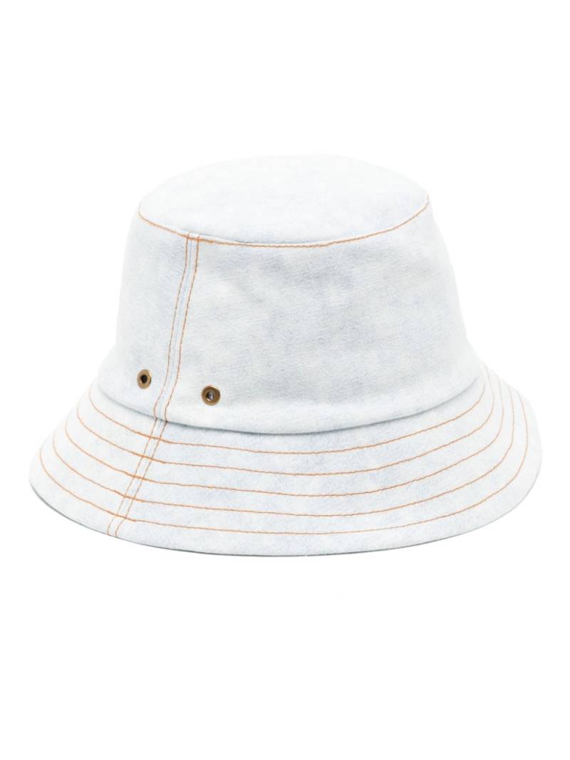 ZIMMERMANN denim bucket hat - Blue von ZIMMERMANN