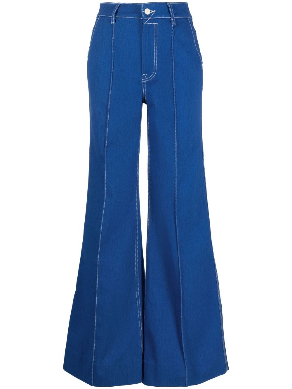 ZIMMERMANN high-waisted flared jeans - Blue von ZIMMERMANN