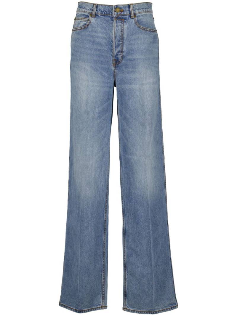 ZIMMERMANN high-waisted wide-leg jeans - Blue von ZIMMERMANN