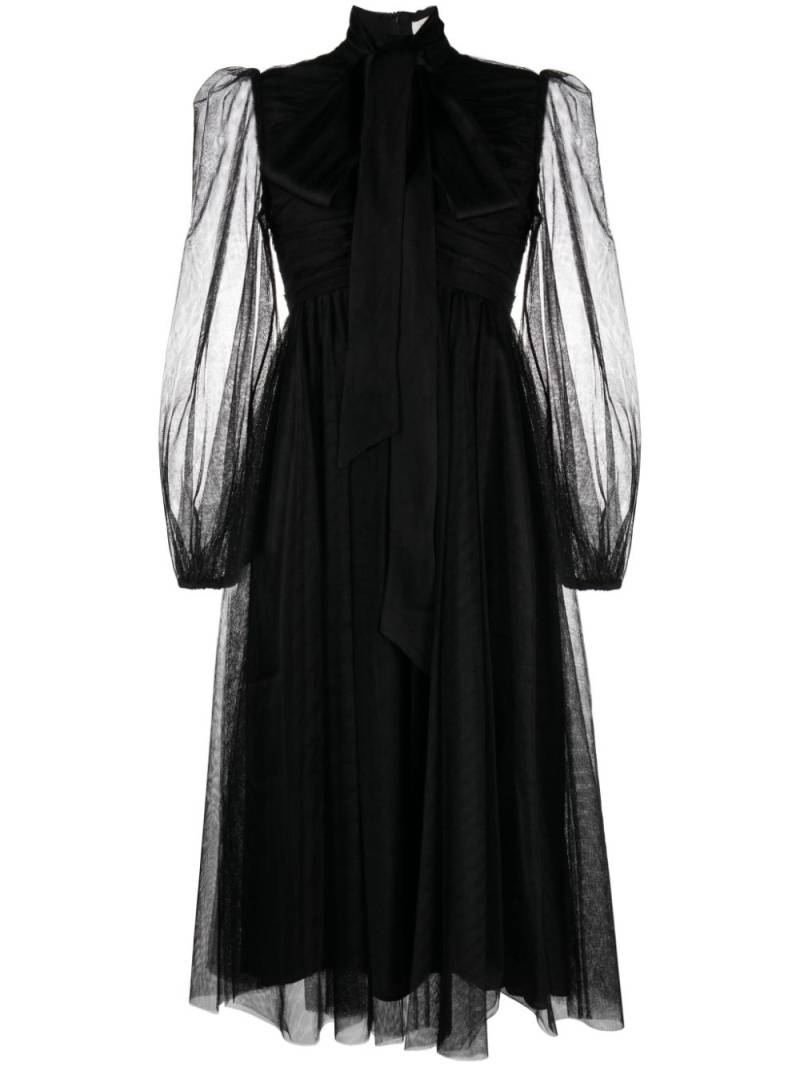 ZIMMERMANN tulle midi dress - Black von ZIMMERMANN