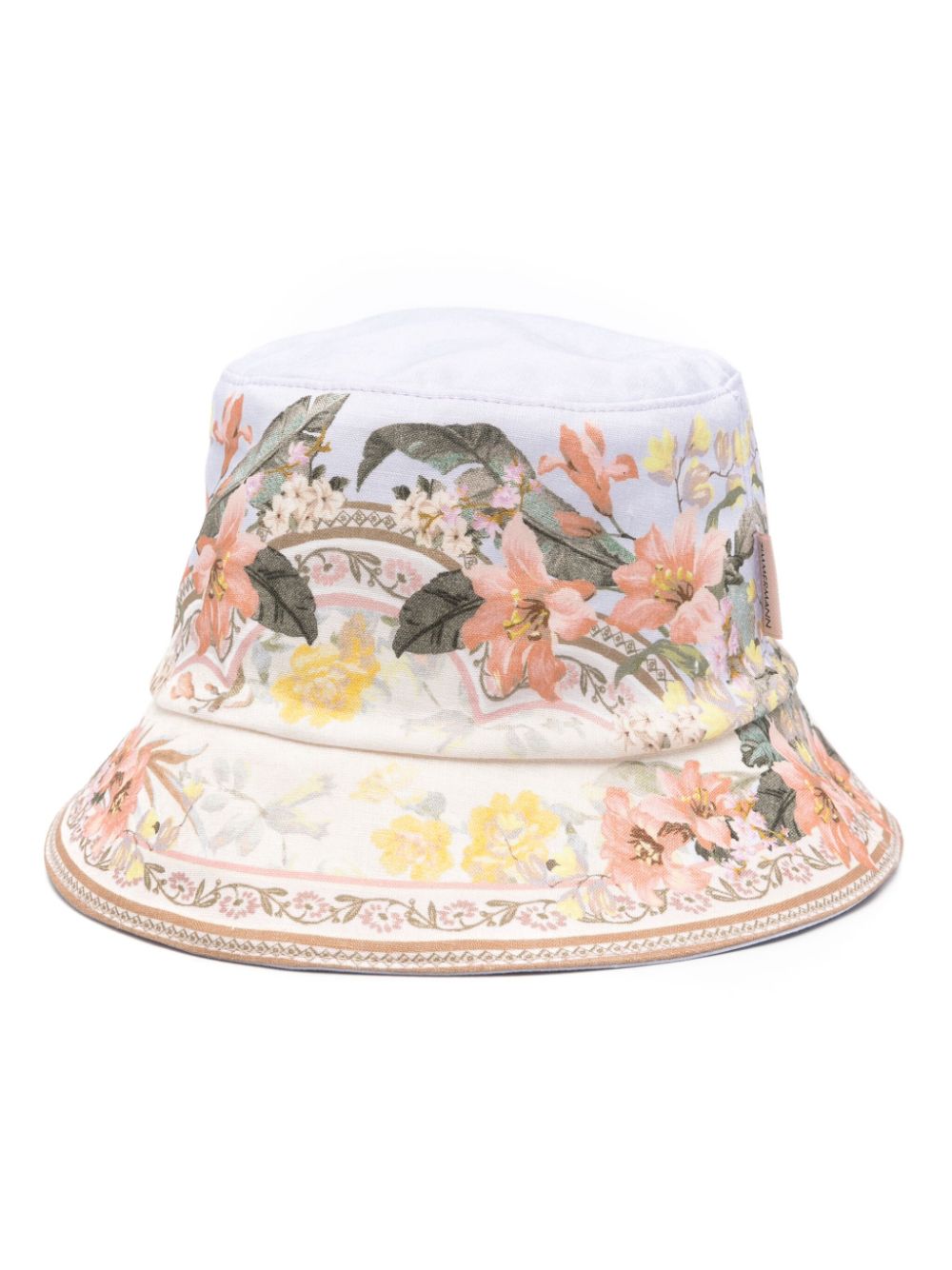 ZIMMERMANN printed bucket hat - Neutrals von ZIMMERMANN