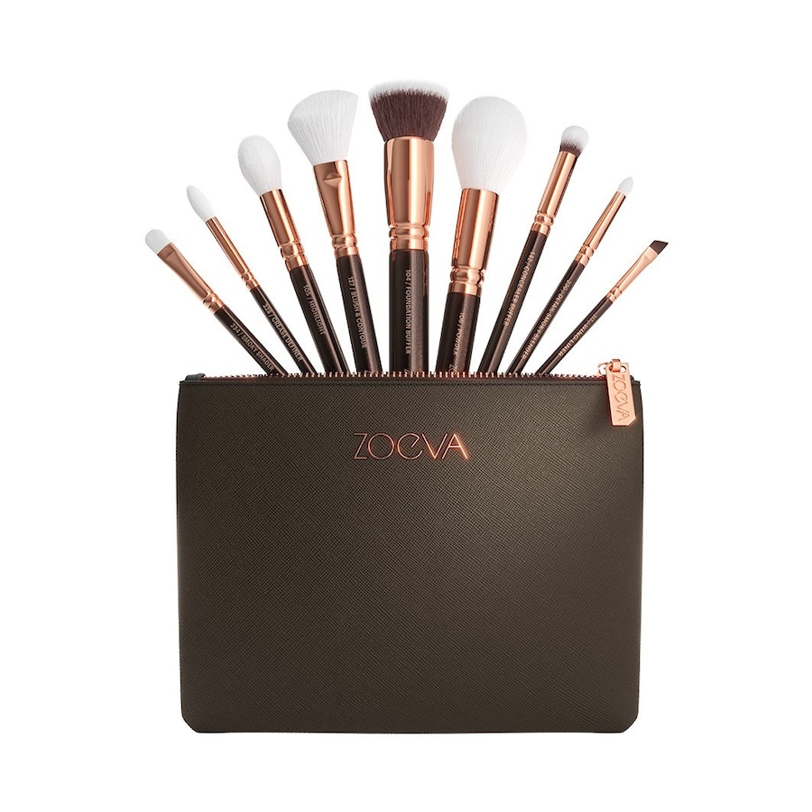 ZOEVA  ZOEVA THE COMPLETE BRUSH SET (ROSÈ GOLDEN EDITION) pinselset 1.0 pieces von ZOEVA