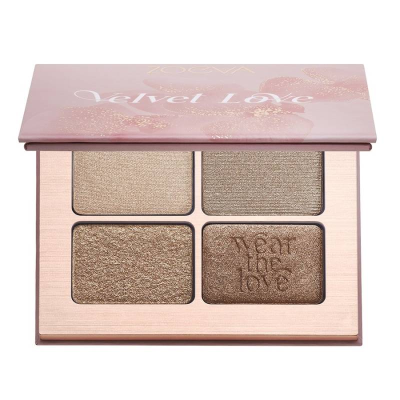 ZOEVA  ZOEVA VELVET LOVE EYESHADOW QUAD lidschatten 6.0 g von ZOEVA