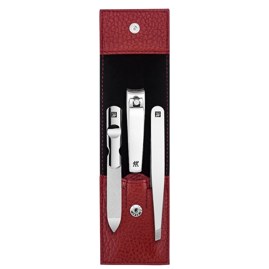 ZWILLING ®  ZWILLING ® Classic Inox Taschen-Etui, Rindleder, rot, 3-tlg nagelpflegeset 1.0 pieces von ZWILLING ®