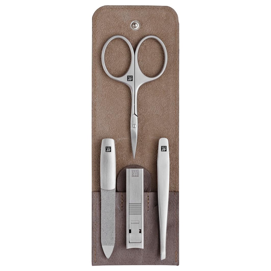 ZWILLING ®  ZWILLING ® Taschen-Etui, Rindleder, taupe, 4-tlg nagelpflegeset 1.0 pieces von ZWILLING ®