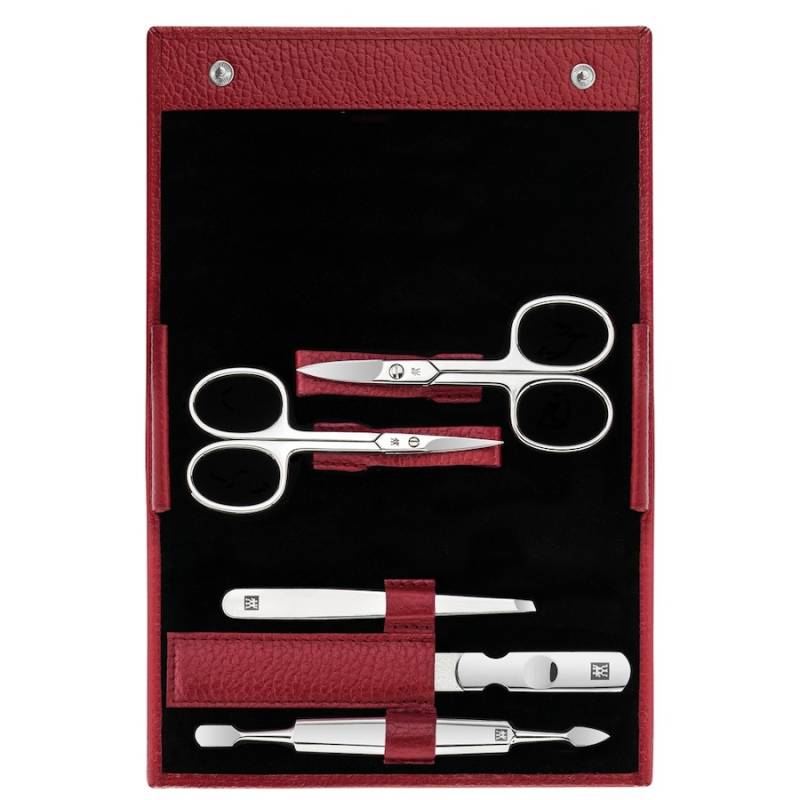 ZWILLING ®  ZWILLING ® Twinox Reißverschluss-Etui, Rindleder, black, 8-tlg. nagelpflegeset 1.0 pieces von ZWILLING ®