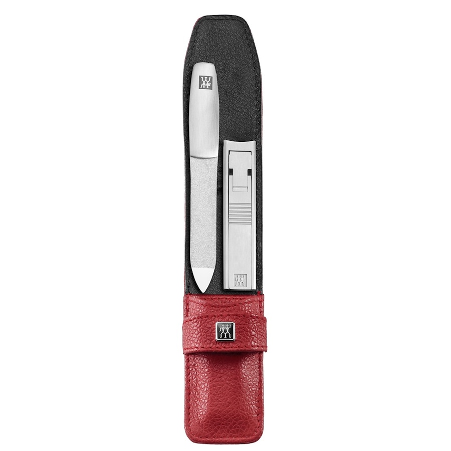 ZWILLING ®  ZWILLING ® Twinox Taschen-Etui, Rindleder, rot, 2-tlg. nagelpflegeset 1.0 pieces von ZWILLING ®