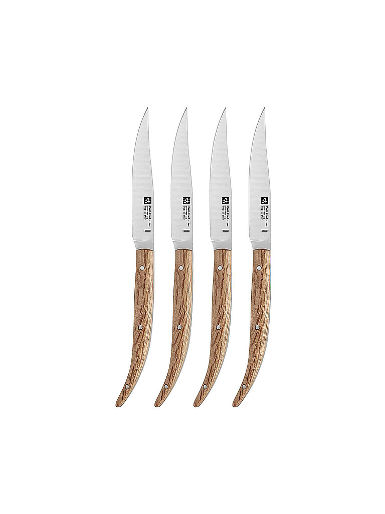 ZWILLING Steakmesser Set 4tlg Holmoak braun ZWILLING Steakmesser Set 4tlg Holmoak braun von ZWILLING