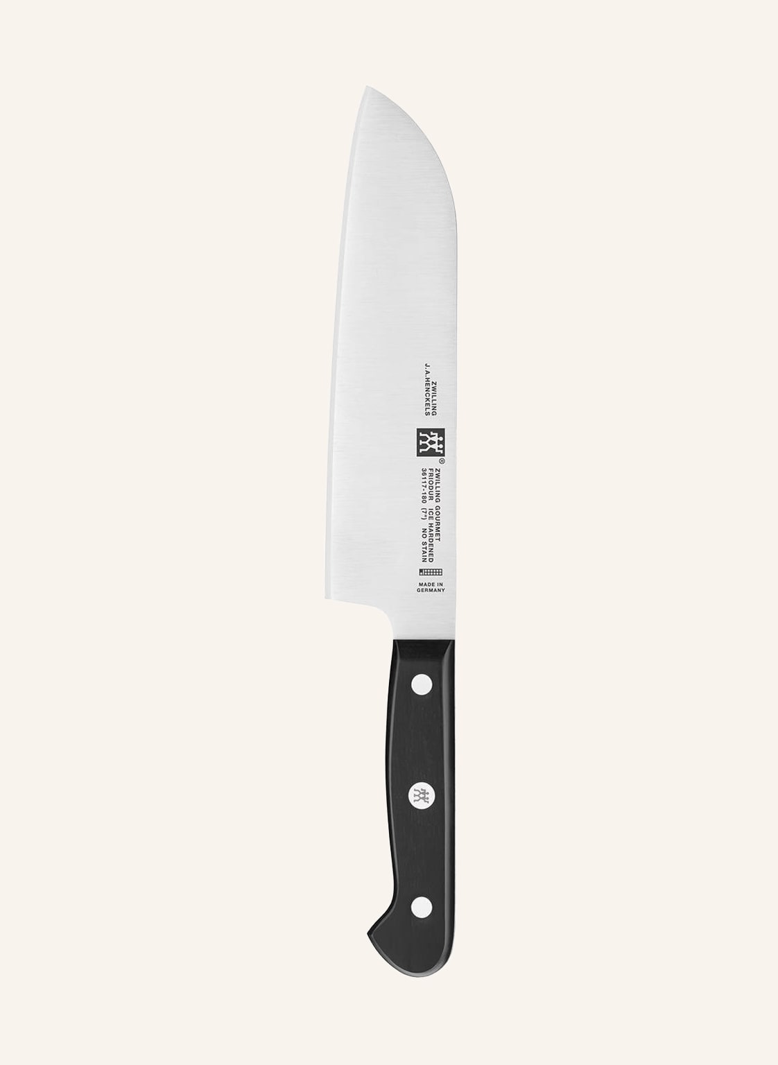Zwilling Santokumesser Gourmet schwarz Zwilling Santokumesser Gourmet schwarz von ZWILLING