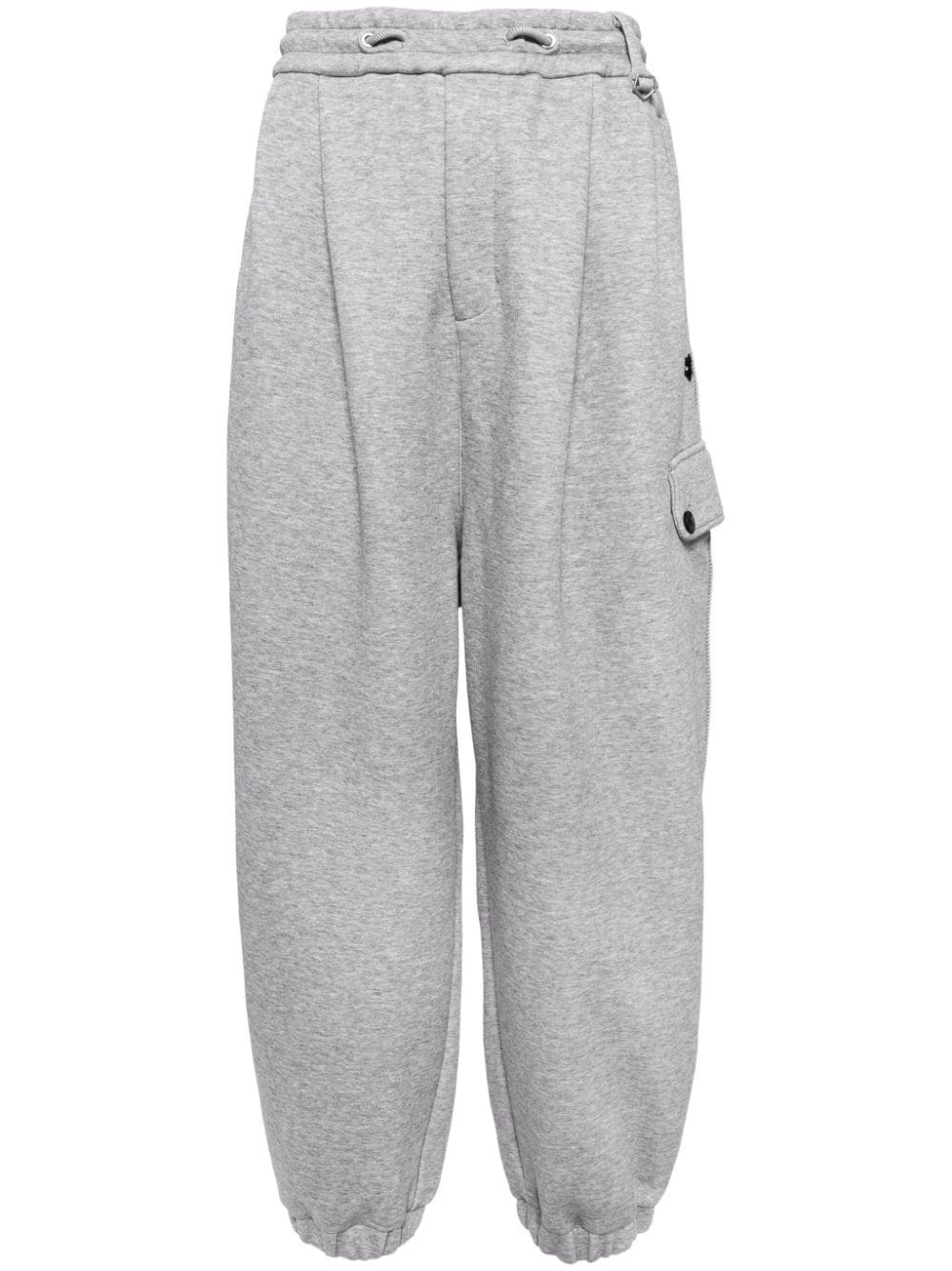 ZZERO BY SONGZIO Panther Hand Rope track pants - Grey von ZZERO BY SONGZIO