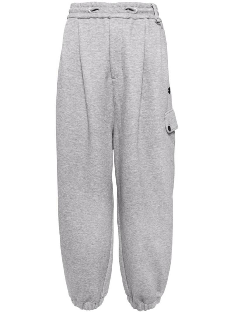 ZZERO BY SONGZIO Panther Hand Rope track pants - Grey von ZZERO BY SONGZIO