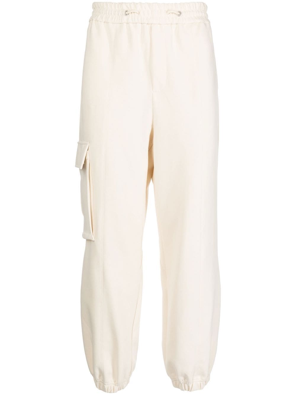 ZZERO BY SONGZIO cargo-style drawstring track pants - White von ZZERO BY SONGZIO