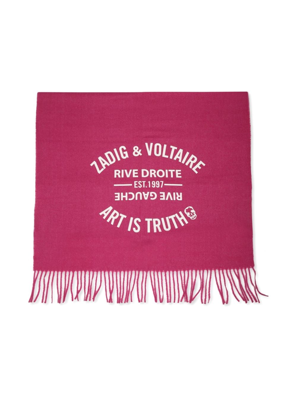 Zadig & Voltaire Kids Art is Truth scarf - Pink von Zadig & Voltaire Kids