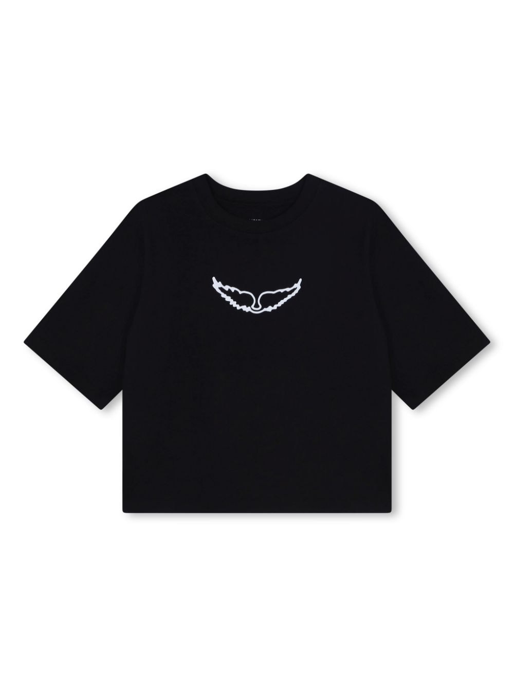 Zadig & Voltaire Kids graphic-print t-shirt - Black von Zadig & Voltaire Kids