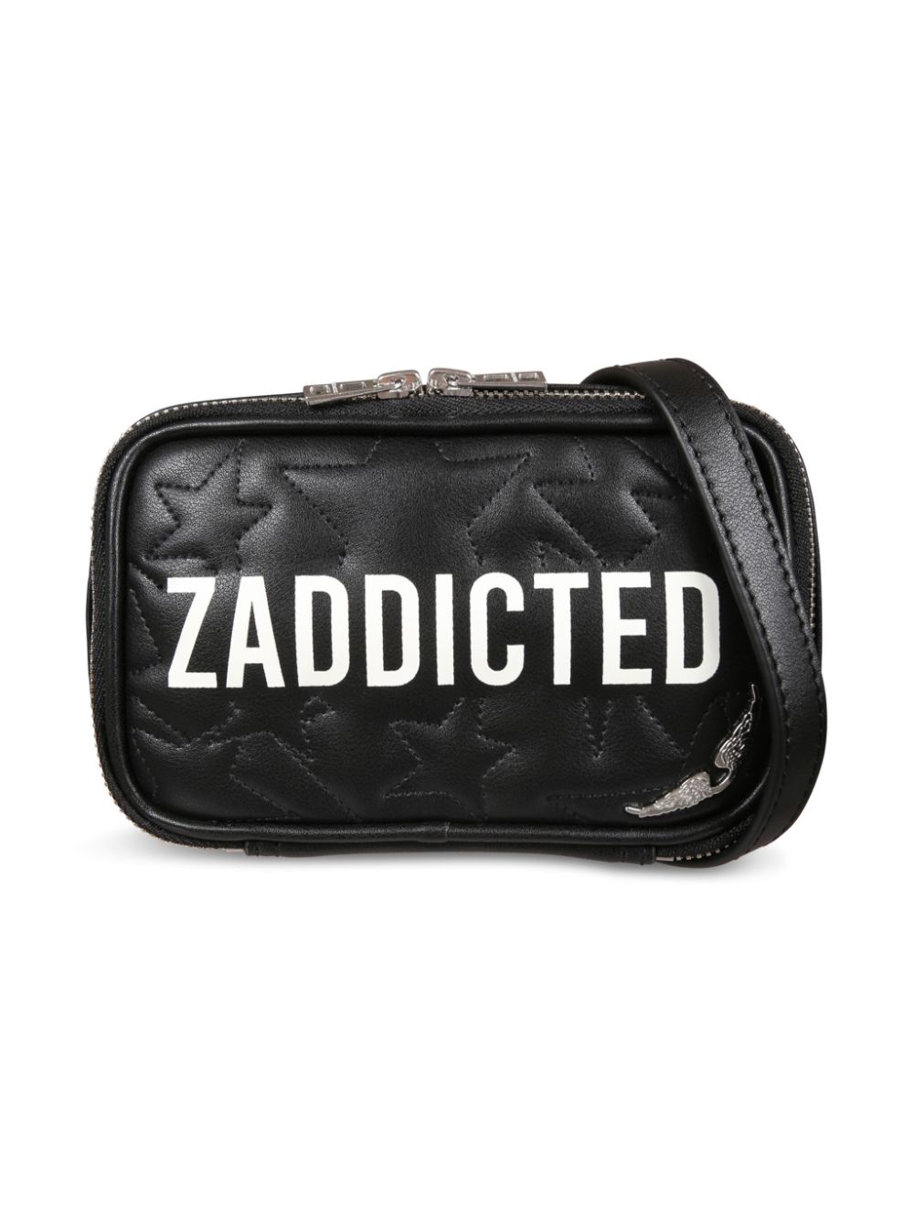 Zadig & Voltaire Kids logo-print bag - Black von Zadig & Voltaire Kids