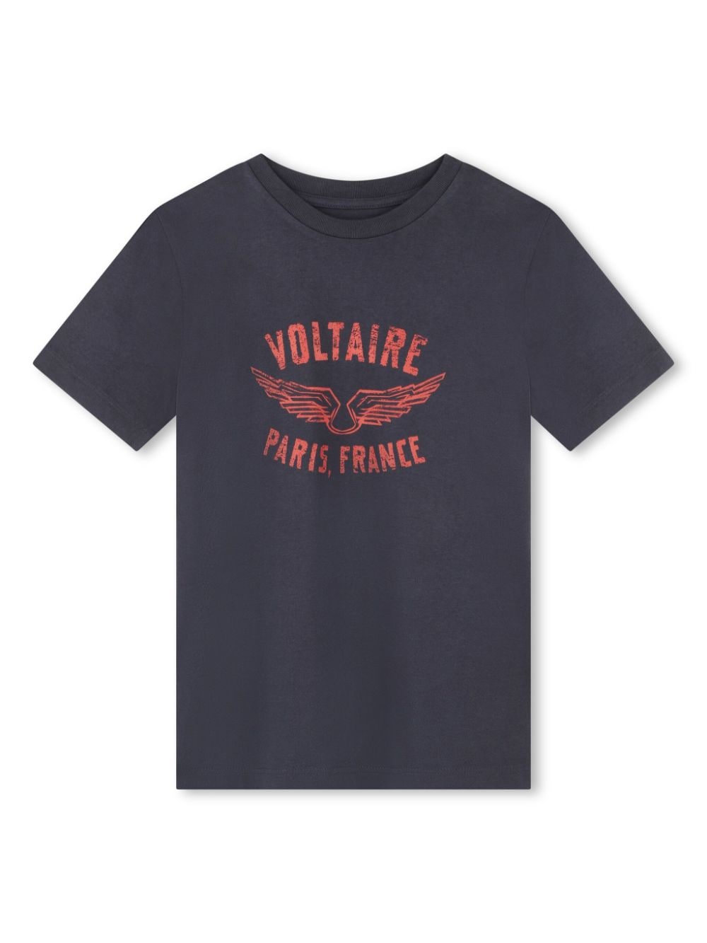 Zadig & Voltaire Kids logo-print t-shirt - Blue von Zadig & Voltaire Kids