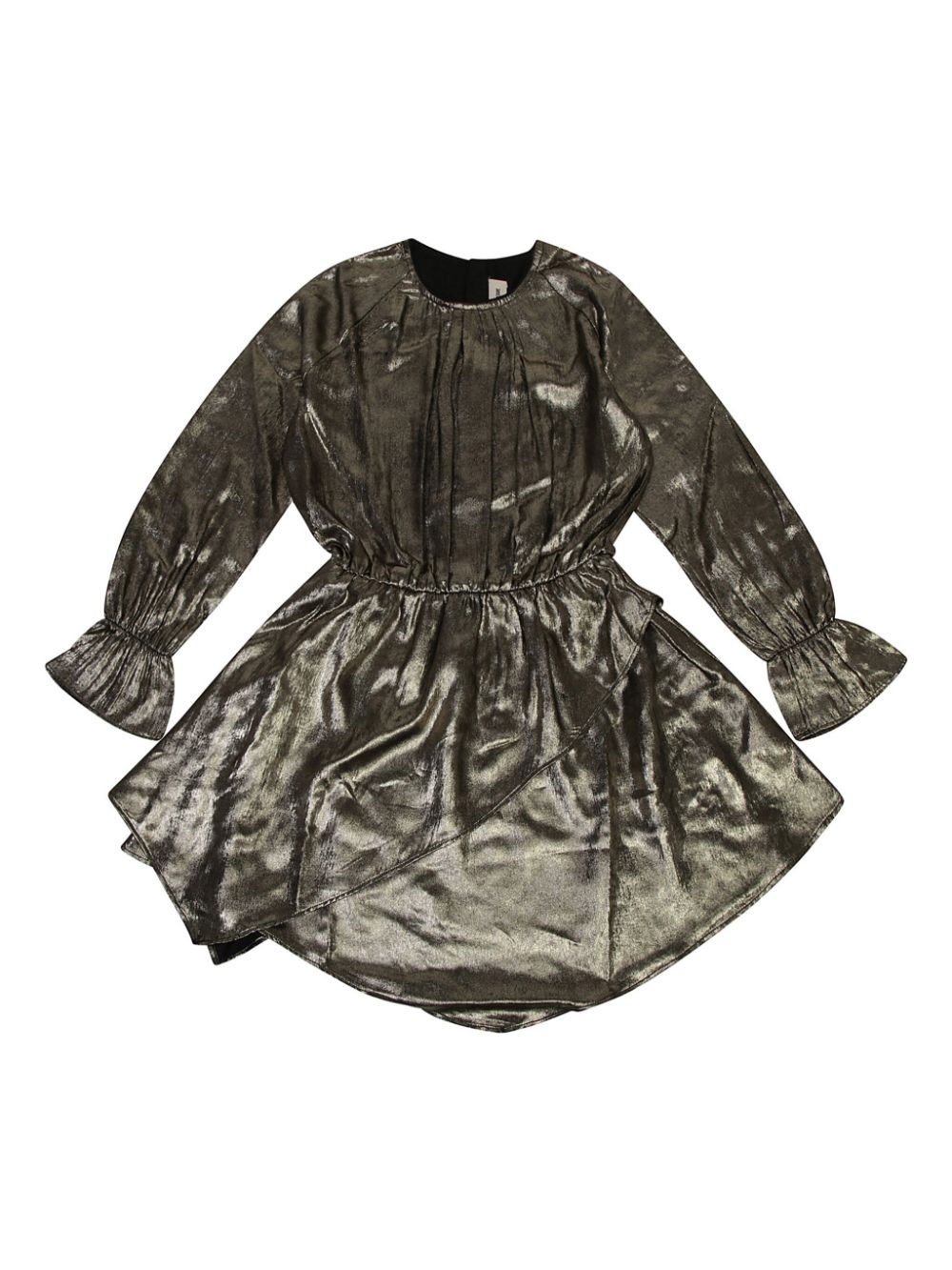 Zadig & Voltaire Kids metallic dress - Black