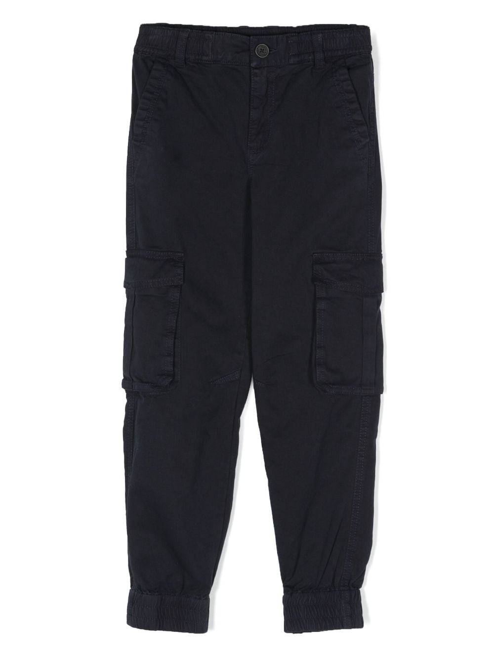 Zadig & Voltaire Kids tapered-leg cotton cargo pants - Black von Zadig & Voltaire Kids